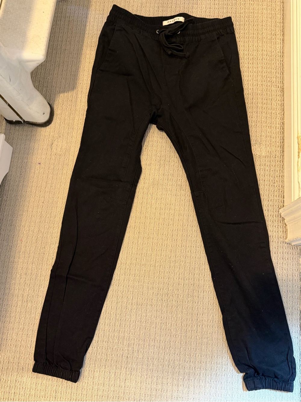 PacSun Black Men's Slim Jogger Pants